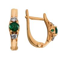 2-03-435 Серьги (Au 585)