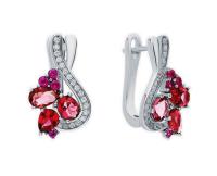 22HYS663Gd-183 Серьги (Ag 925)