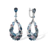 С620-947М6 Серьги (Ag 925)