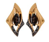 С124-5264ТРФ Серьги (Au 585)