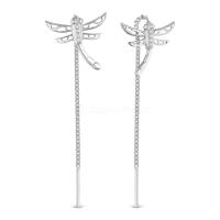 421-10-257р Серьги (Ag 925)