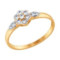 017497 Кольцо (Au 585)