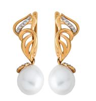 290-1-431Р Серьги (Au 585)