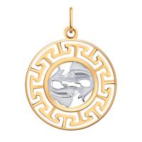 5754/рыбы Подвеска (Au 585)