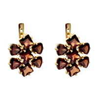 020729 Серьги Au 585