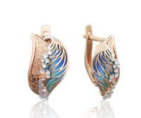 02-3908-00-000-1110-48 Серьги (Au 585)