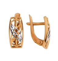 21017421-2 Серьги (Au 585)