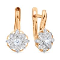 Т147029907 Серьги (Au 585)