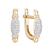 С132-4735 Серьги (Au 585)