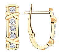 52-0095 Серьги (Au 585)