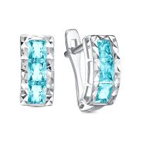 с120844а-1 Серьги (Ag 925)