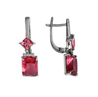 251-1407-75 Серьги (Ag 925)