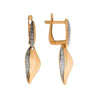 04-52-1338-00 Серьги (Au 585)