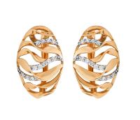 кл1141а Серьги (Au 585)