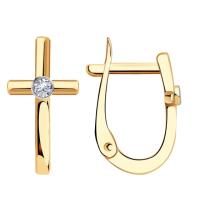 52-0113 Серьги (Au 585)