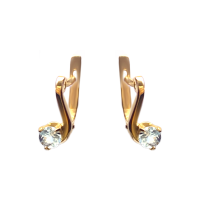 71217 Серьги Au 585