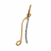 310102856 Подвеска "Л" (Au 585)