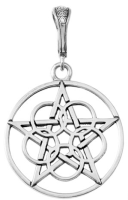 67081 Кулон "Пентаграмма 5 стихий" (Ag 925)