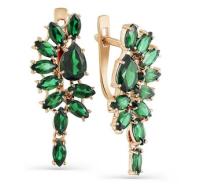 02-2-424-09 Серьги (Au 585)