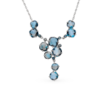 Кл220-084ТЛ Колье (Au 585)