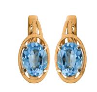 СЛ-439К-Т Серьги (Au 585)