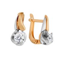 43768 Серьги (Au 585)