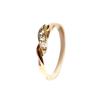 2472лс190 Кольцо Au 585