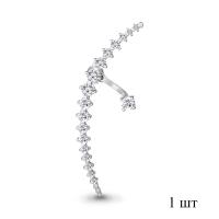 49319а.5 Серьга (Ag 925)