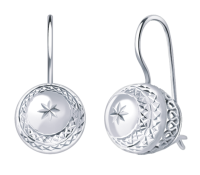 2008а-4-925 Серьги (Ag 925)