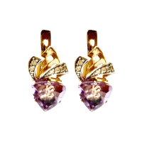 СЛ-414К-А Серьги Au 585