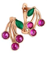 4К15-486 Серьги (Au 585)