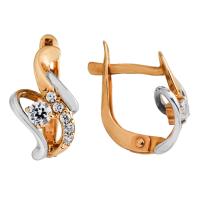 кл1349а Серьги (Au 585)