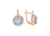 СЛ-518К-Т Серьги (Au 585)