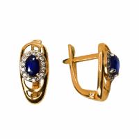 2-081 Серьги (Au 585)