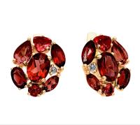 С122-1365Гр Серьги (Au 585)