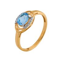 КЛ-667К-Т Кольцо (Au 585)