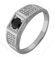 10005р-217 Кольцо (Ag 925)