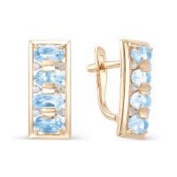 02-1-661-01 Серьги (Au 585)