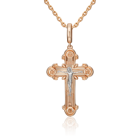 03-3160-00-000-1111-42 Подвеска крест (Au 585)