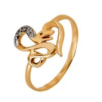 КЛ994 Кольцо (Au 585)