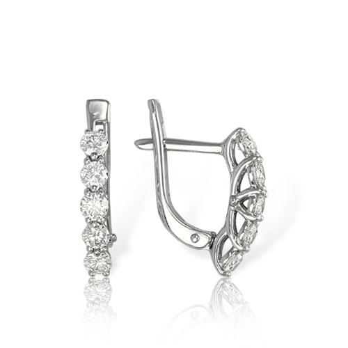 02-0764 Серьги (Au 585)