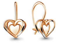 30904 Серьги (Au 585)