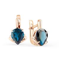 02-2-141-11 Серьги (Au 585)