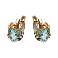 С122-1135Т Серьги Au 585