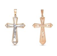 080808 Крест (Au 585)