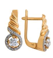 1401020650к Серьги (Au 585)