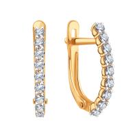 Т14202В514 Серьги (Au 585)