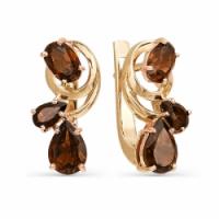 02-1-230-04 Серьги (Au 585)