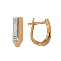 4КР19-602 Серьги (Au 585)