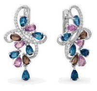 С620-2021М1 Серьги (Ag 925)